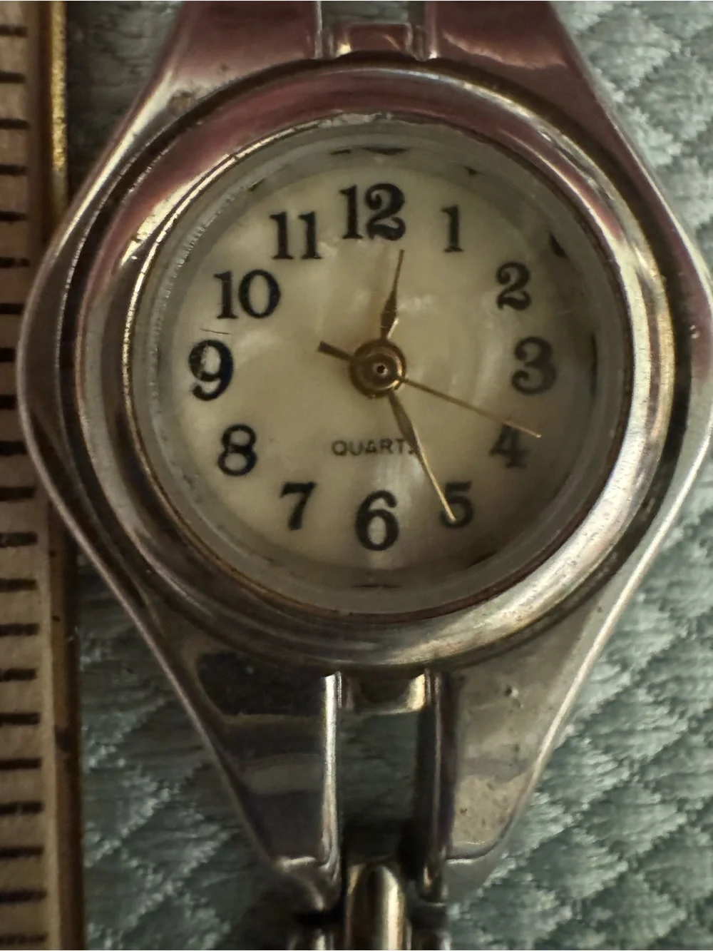 Classic Silver Tone Women's Link Bracelet Watch - Silver